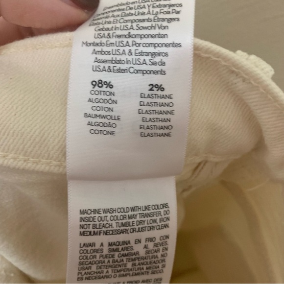 Mother Superior The Hustler Patch Pocket Flood Jeans Act Natural Size 29 - Picture 15 of 16